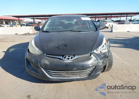 2016 Hyundai Elantra Se z USA, uszkodzony, nr VIN 5NPDH4AE2GH749746
